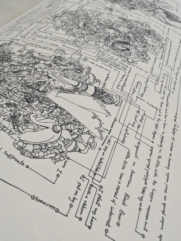 Limited Edition Artwork: Three Women Sitting On Line by Georgia Gibbs