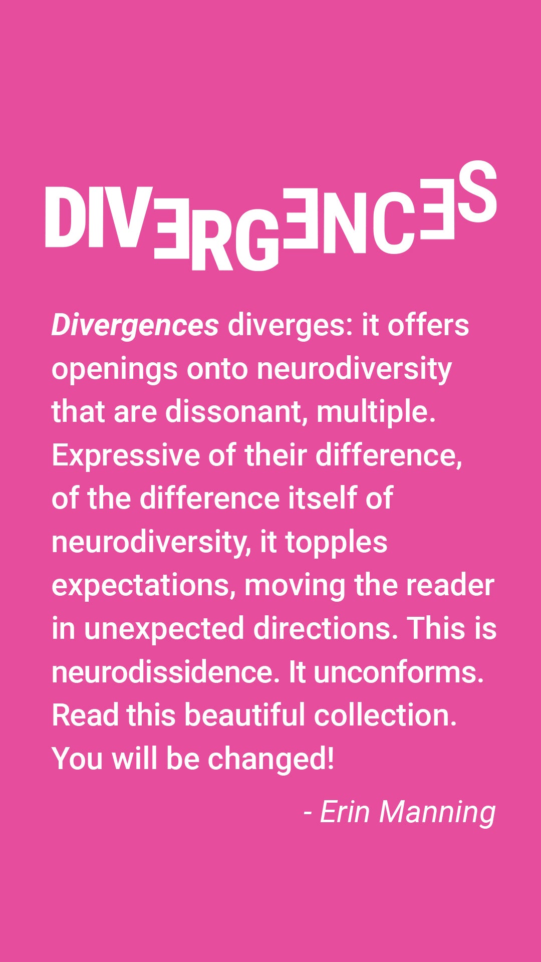 Divergences: An Anthology of Neurodissident Worlds